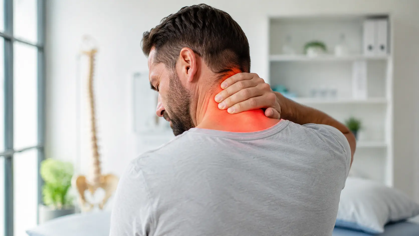 Cervical pain treatment consultation at Manoveda Hospital Shamli